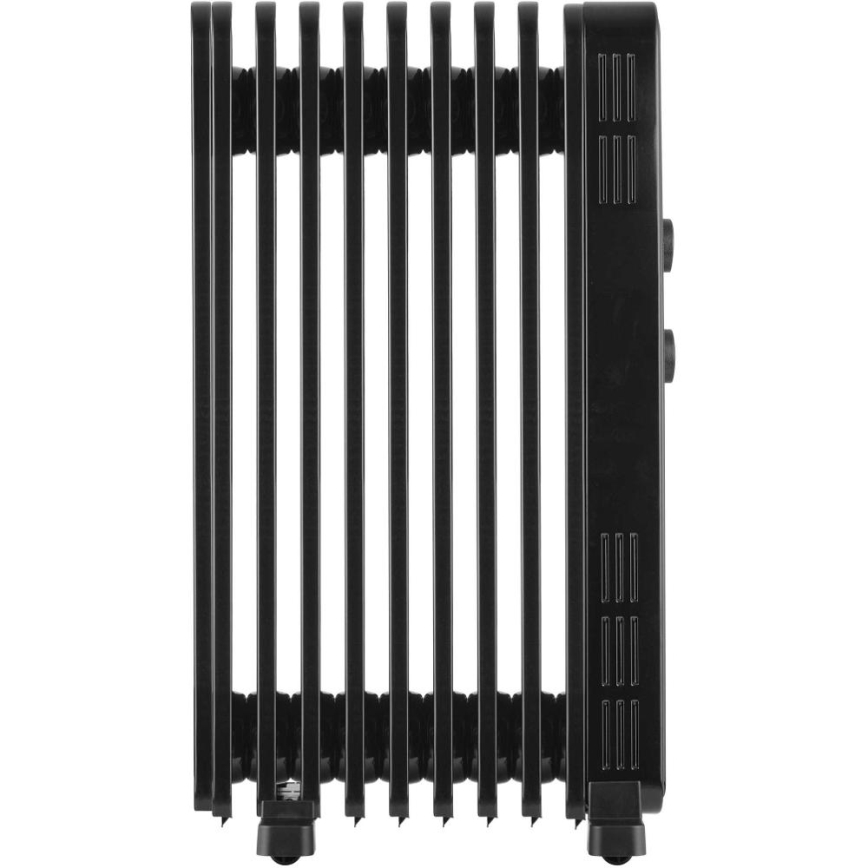 Sencor - Масляний обігрівач з 9 секціями 800/1200/2000 Вт/230 В чорний
