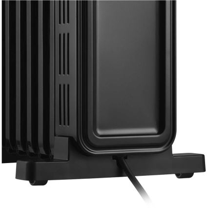 Sencor - Масляний обігрівач з 9 секціями 800/1200/2000 Вт/230 В чорний