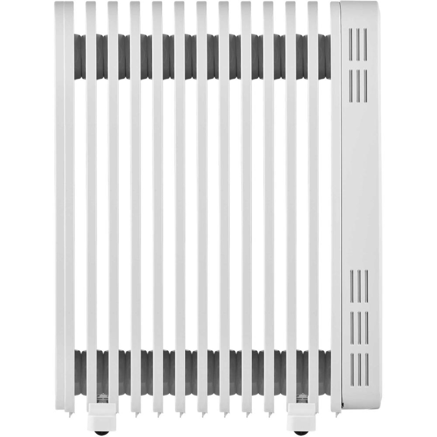 Sencor - Масляный радиатор с 13 секциями 1000/2500W/230V белый + пульт дистанционного управления