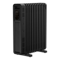 Sencor - Масляный радиатор с 13 секциями 1000/2500 Вт/230 В, чёрный + пульт дистанционного управления