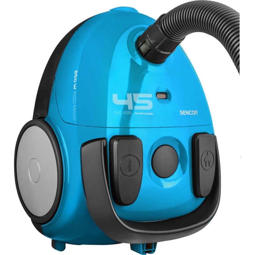 Sencor - мішковий пилосос 1,5 l 850W/230V синій/чорний
