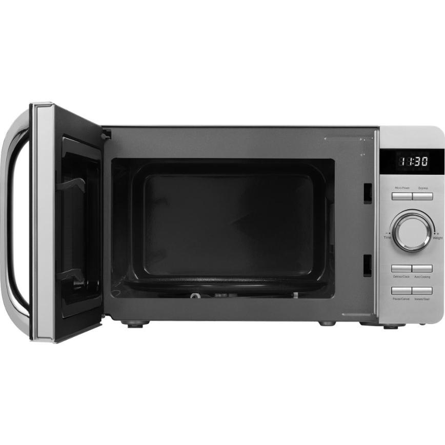 Sencor - Мікрохвильова піч 800 Вт/230 В 17 л срібляста