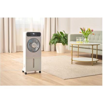 Sencor - Мобільний охолоджувач повітря 28W/230V сірий + пульт дистанційного керування