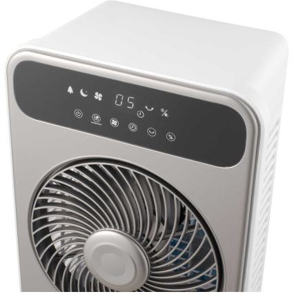 Sencor - Мобільний охолоджувач повітря 28W/230V сірий + пульт дистанційного керування