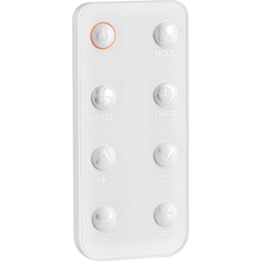 Sencor - Мобільний охолоджувач повітря 28W/230V сірий + пульт дистанційного керування