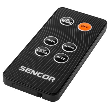 Sencor - Мобільний охолоджувач повітря 3в1 110W/230V срібний/чорний + ДК