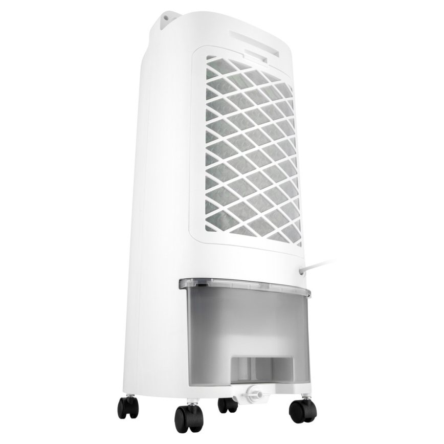 Sencor - Мобільний охолоджувач повітря з LED дисплеєм 3в1 45W/230V білий + ДК