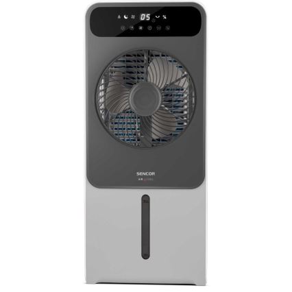 Sencor - Мобільний повітряний охолоджувач 28 Вт/230 В сірий + пульт дистанційного керування