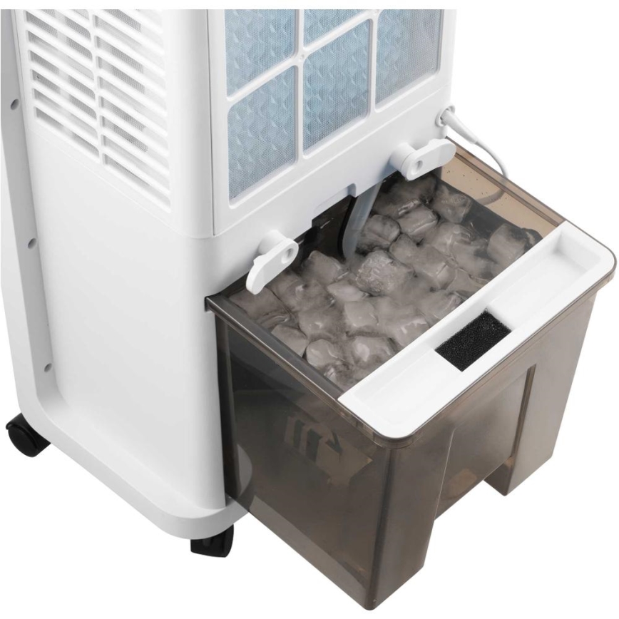 Sencor - Мобільний повітряний охолоджувач 28 Вт/230 В сірий + пульт дистанційного керування