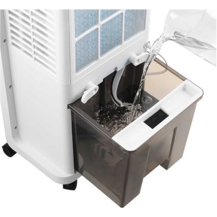 Sencor - Мобільний повітряний охолоджувач 28 Вт/230 В сірий + пульт дистанційного керування