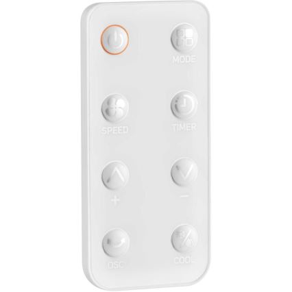 Sencor - Мобільний повітряний охолоджувач 28 Вт/230 В сірий + пульт дистанційного керування