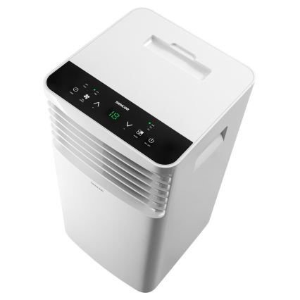 Sencor-Мобільний кондиціонер з РК-дисплеєм 3в1 930W/230V 7000 BTU Wi-Fi білий +ДК