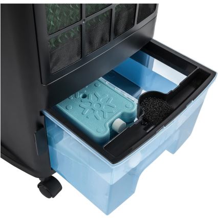 Sencor - Мобильный воздухоохладитель 3 в 1 110 Вт/230 В серебристый/черный + пульт дистанционного управления