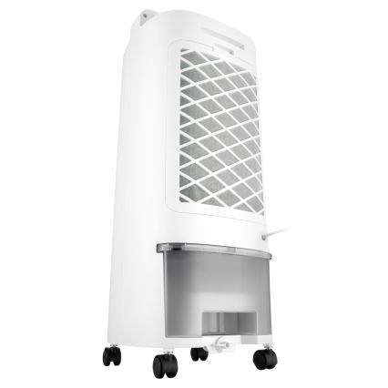 Sencor - Мобильный охладитель воздуха со светодиодным дисплеем 3в1 45W/230V белый + дистанционное управление