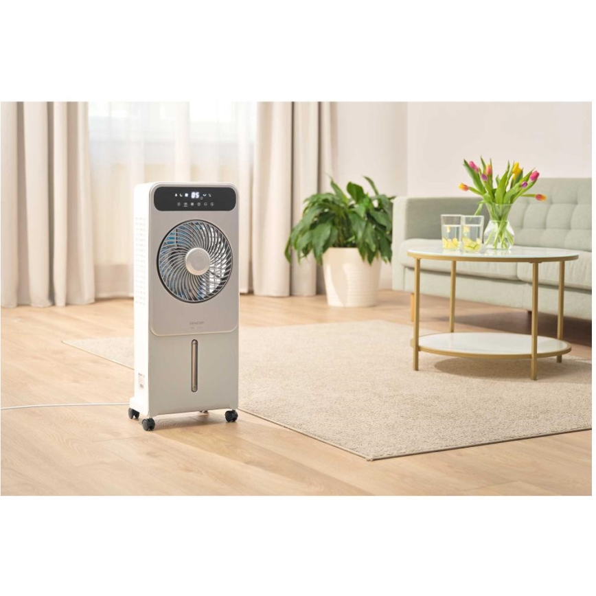 Sencor - Мобильный кондиционер 28W/230V серый + дистанционное управление