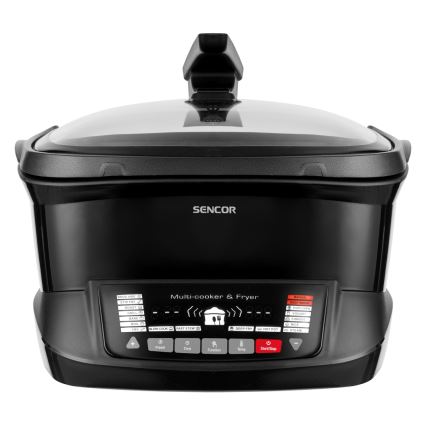 Sencor - Мультиварка-фритюрница с аксессуарами 1800W/230V 18 режимов 4,8 л