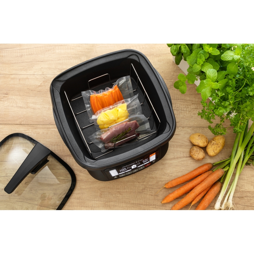 Sencor - Мультиварка-фритюрница с аксессуарами 1800W/230V 18 режимов 4,8 л