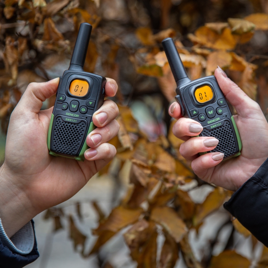 Sencor - НАБІР 2x Рація 3xAAA досяжність 7 км