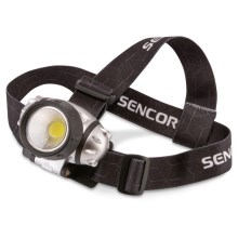 Sencor - Налобний LED ліхтар LED/3W/3xAAA