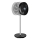Sencor - напольный вентилятор 3D UltraSilent 26 Вт/230 В Wi-Fi, черный + пульт дистанционного управления