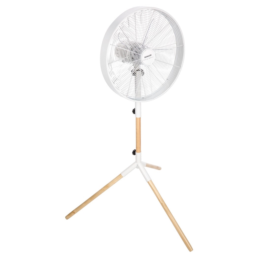 Sencor - Напольный вентилятор 50W/230V белый/бук