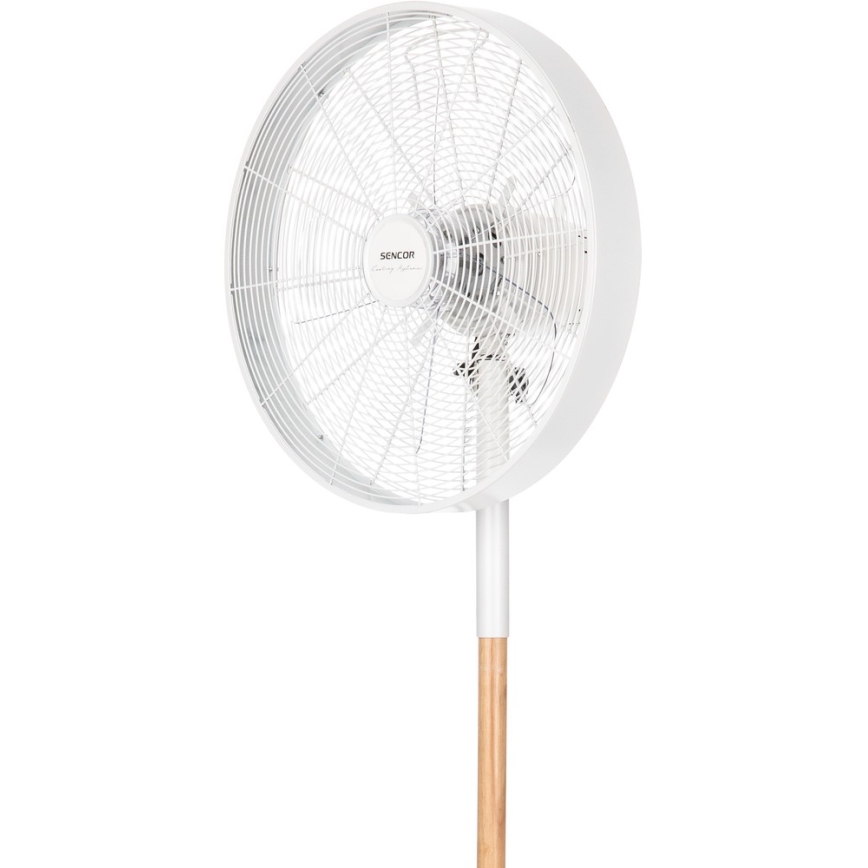 Sencor - Напольный вентилятор 50W/230V белый/бук