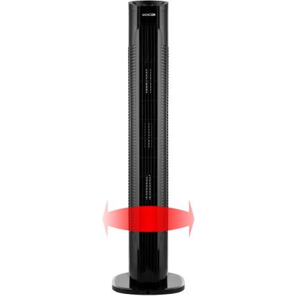 Sencor - Напольный вентилятор 50W/230V черный