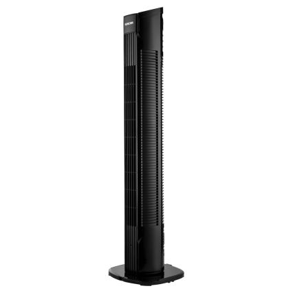 Sencor - Напольный вентилятор 50W/230V черный + дистанционное управление