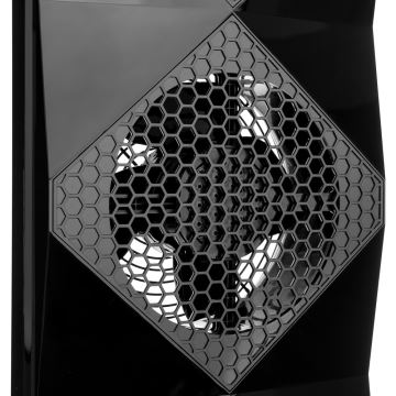 Sencor - Напольный вентилятор UltraThin 90W/230V черный + дистанционное управление