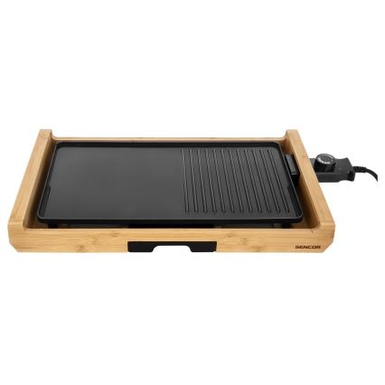 Sencor - Настольный электрогриль 1800W/230V бамбук