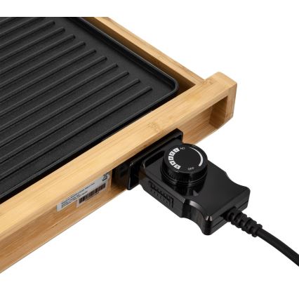 Sencor - Настольный электрогриль 1800W/230V бамбук
