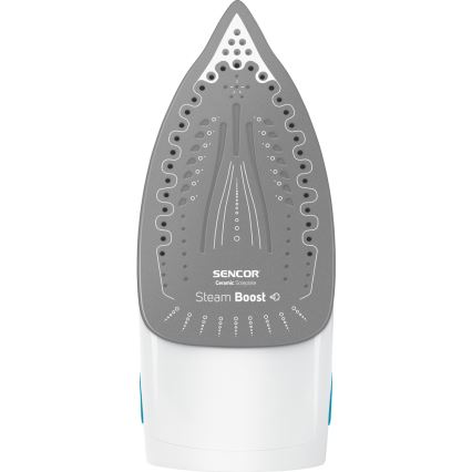 Sencor - Парова праска 2000W/230V синій/білий
