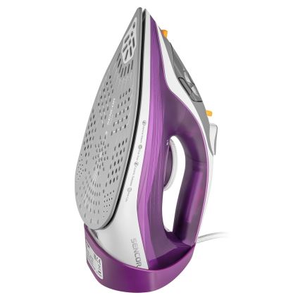 Sencor - Парова праска 2400W/230V фіолетовий/білий