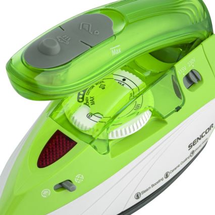 Sencor - Парова праска дорожня 1100W/115V/230V зелений