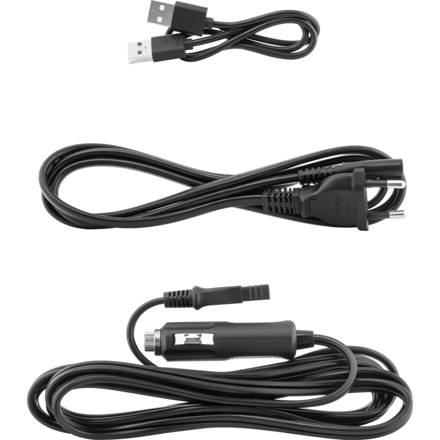 Sencor - Переносной автохолодильник 30 л 55W/5V/12V/230V зеленый/белый