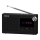 Sencor - Переносной PLL FM-радиопроигрыватель 5W 800 mAh 3,7V USB и MicroSD