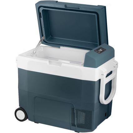 Sencor - Переносной компрессорный автохолодильник 55 л 70 Вт/12 В/230 В синий/белый