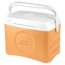 Sencor - Переносной автохолодильник 22л 45W/12V оранжевый/белый