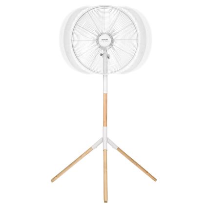 Sencor - Підлоговий вентилятор 50W/230V білий/бук