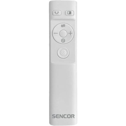 Sencor - Підлоговий вентилятор без пропелера 50W/230V білий + пульт дистанційного керування