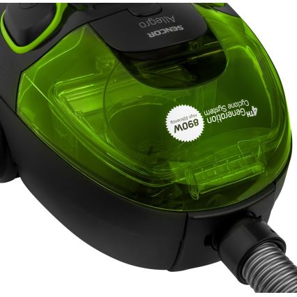 Sencor - Пилосос без мішка 1,5 л 890W/230V зелений/чорний