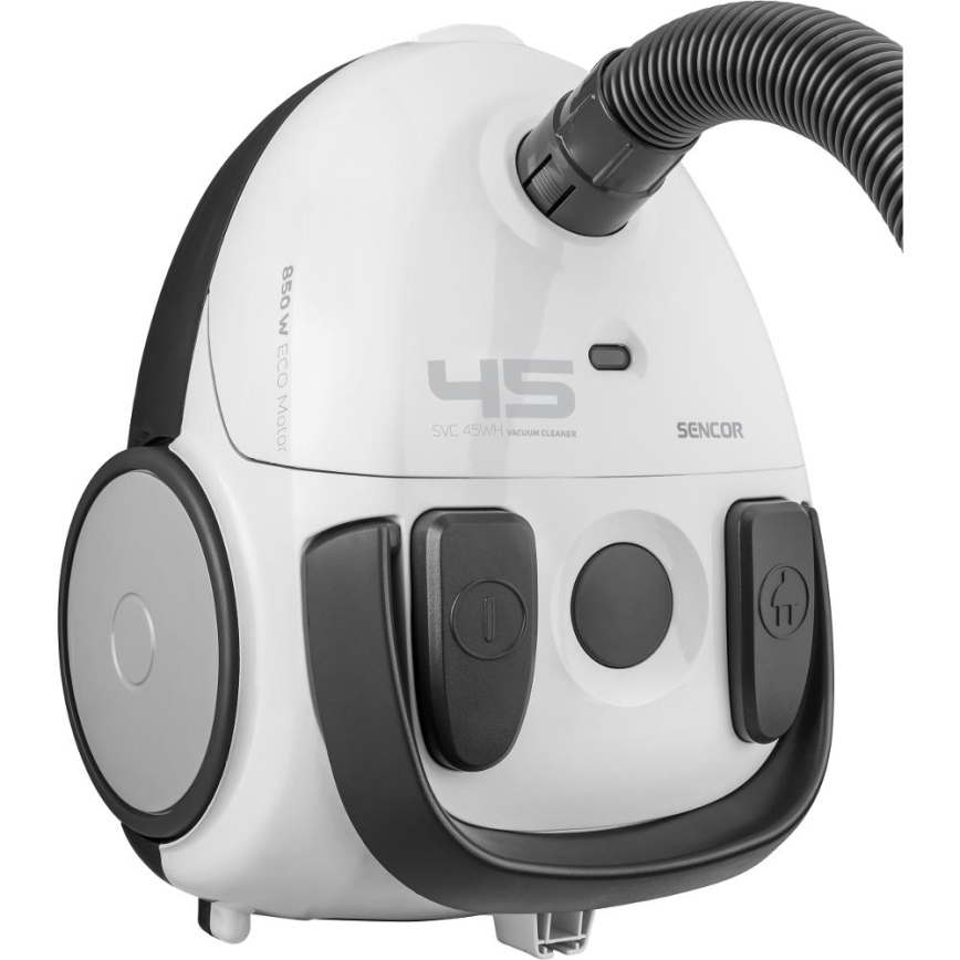 Sencor - Пилосос з мішком для збору пилу 1,5 л 850W/230V білий