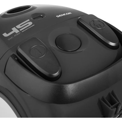 Sencor - Пилосос з мішком для збору пилу 1,5 л 850W/230V чорний