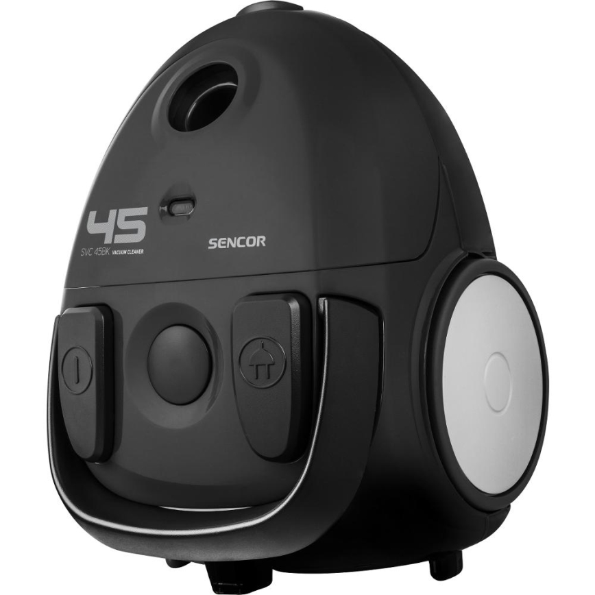 Sencor - Пилосос з мішком для збору пилу 1,5 л 850W/230V чорний