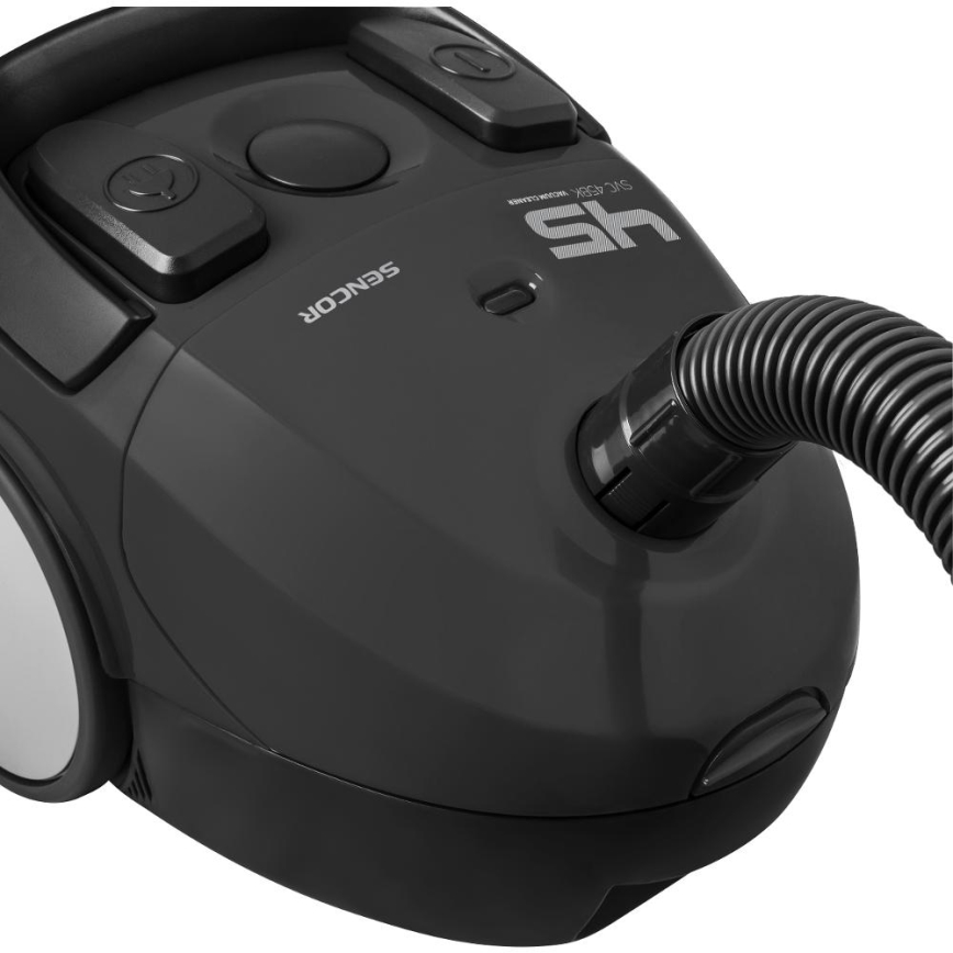 Sencor - Пилосос з мішком для збору пилу 1,5 л 850W/230V чорний