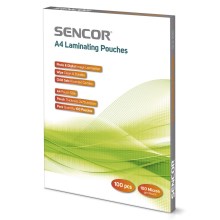 Sencor - Плівка для ламінування A4 100 шт.