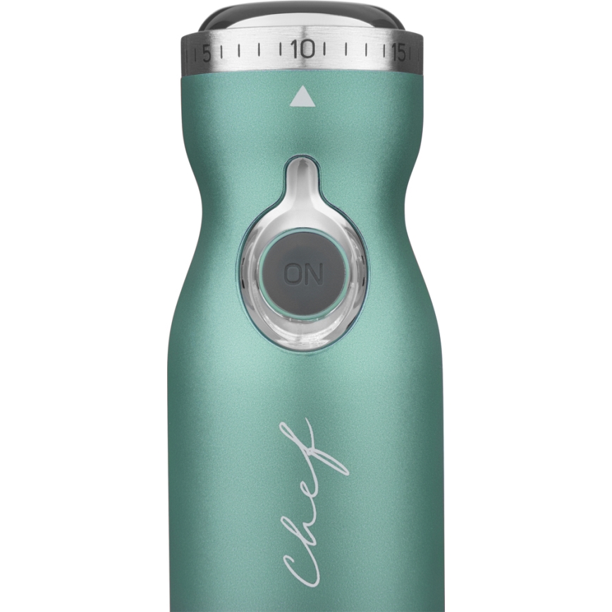 Sencor - Погружной блендер 4в1 1200W/230V нержавеющая сталь/бирюзовый