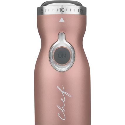 Sencor - Погружной блендер 4в1 1200W/230V нержавеющая сталь/розовое золото