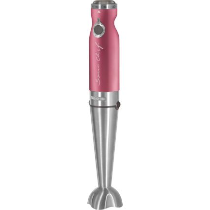 Sencor - Погружной блендер 4в1 1200W/230V нержавеющая сталь/розовый