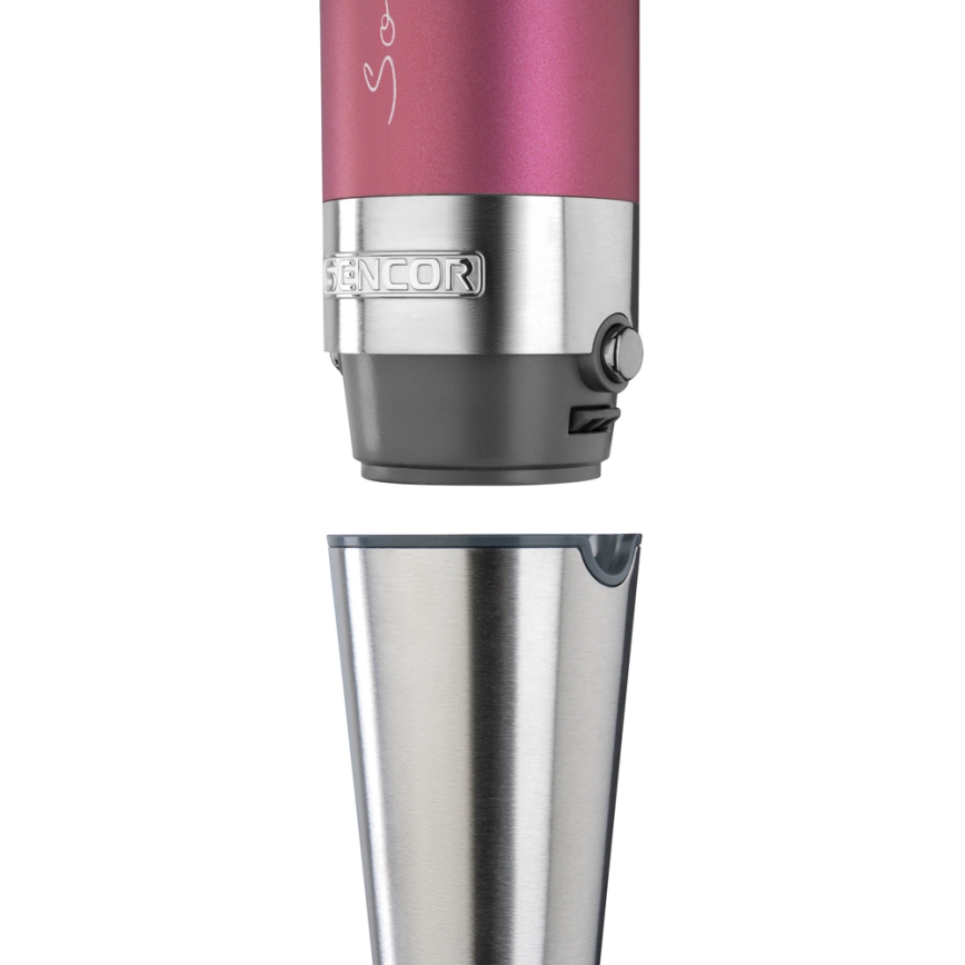 Sencor - Погружной блендер 4в1 1200W/230V нержавеющая сталь/розовый